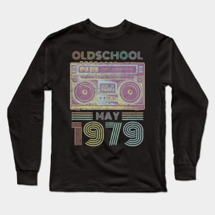 41st Birthday Gift May 1979 Forty One Years Old Long Sleeve T-Shirt